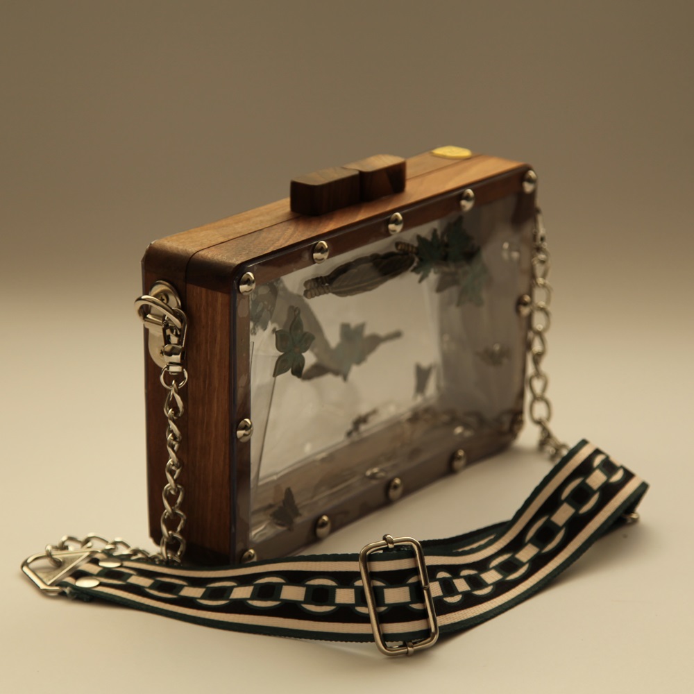 13b stylish, nifty, fashion, handbag, shoulder bag, handmade, wood bag, luxury bag, women bag, unisex bag, fashion brand, shoulder bag, unique style